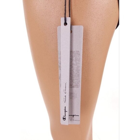 Rick Owens x Champion LS Body Chest Pentagram Sweater XS Black Defect New - Picture 10 of 16